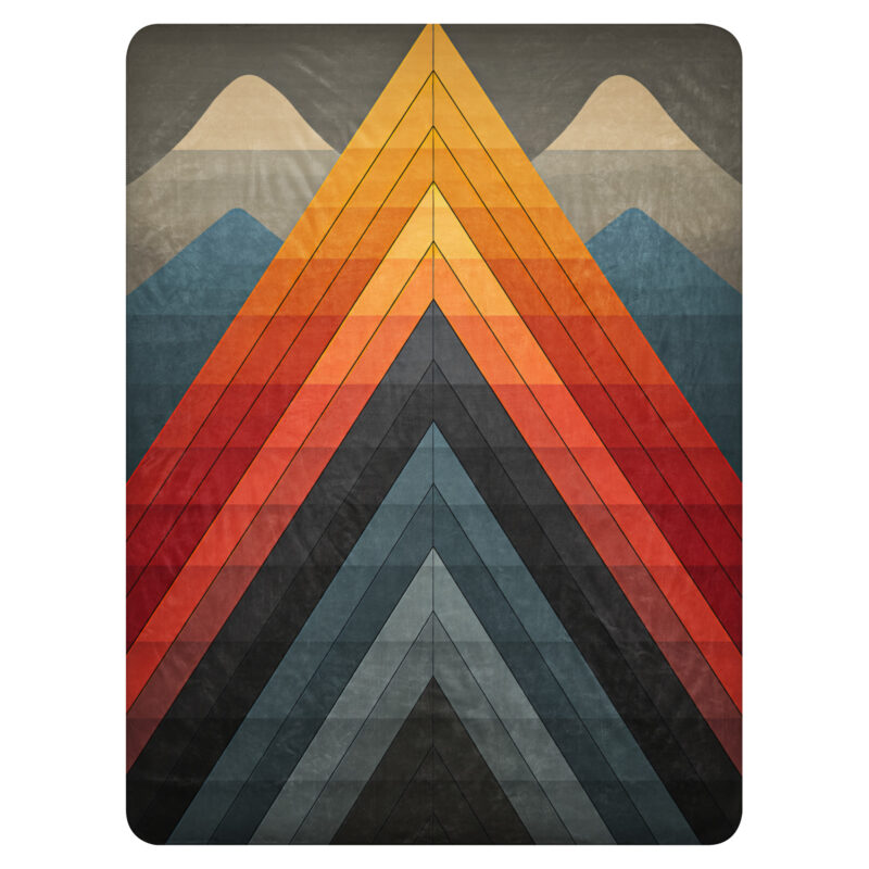 80s Lodge Sherpa Blanket