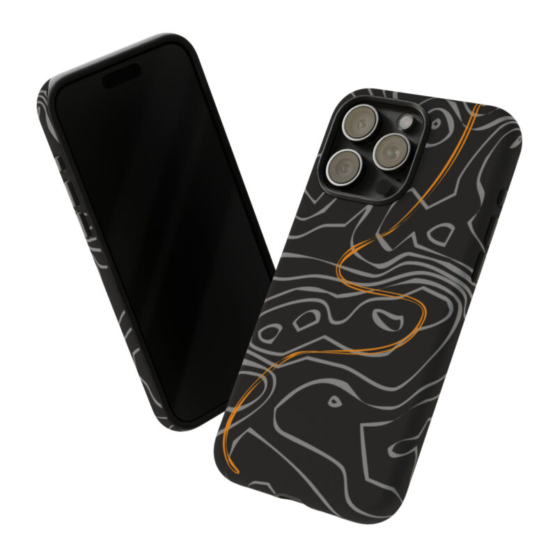 Rubicon Trail Topo Phone Cases