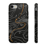 Rubicon Trail Topo Phone Cases