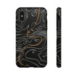 Rubicon Trail Topo Phone Cases