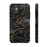 Rubicon Trail Topo Phone Cases