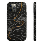 Rubicon Trail Topo Phone Cases