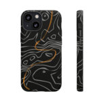 Rubicon Trail Topo Phone Cases