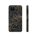 Rubicon Trail Topo Phone Cases