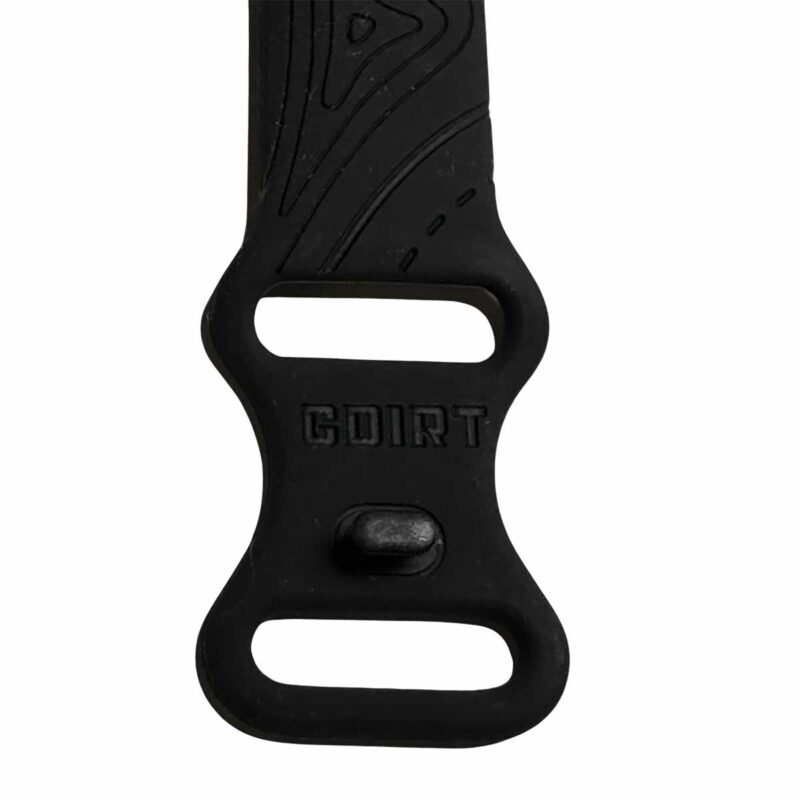 20mm Adventure Watch Band With Quick Release Pin - Deep Black