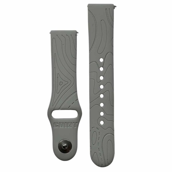 20mm Adventure Watch Band With Quick Release Pin - Slate Gray