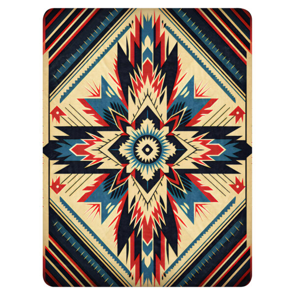 Southwest Light Sherpa Blanket 80x60