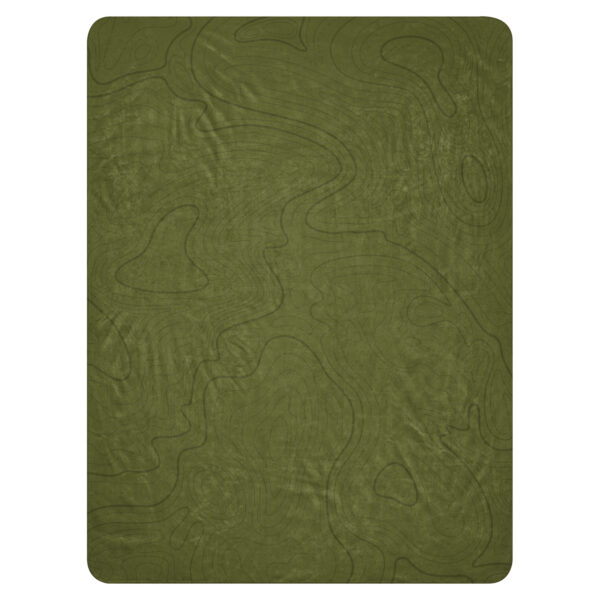 Od Green Topo Sherpa Blanket