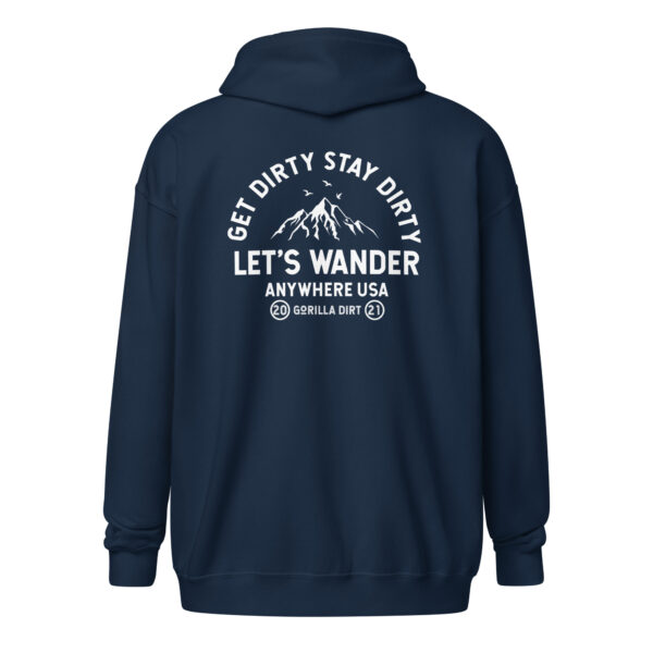 Let's Wander Heavy Blend Zip Hoodie