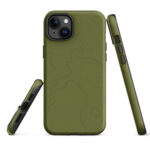 Od Green Topographic Tough Case For Iphone®
