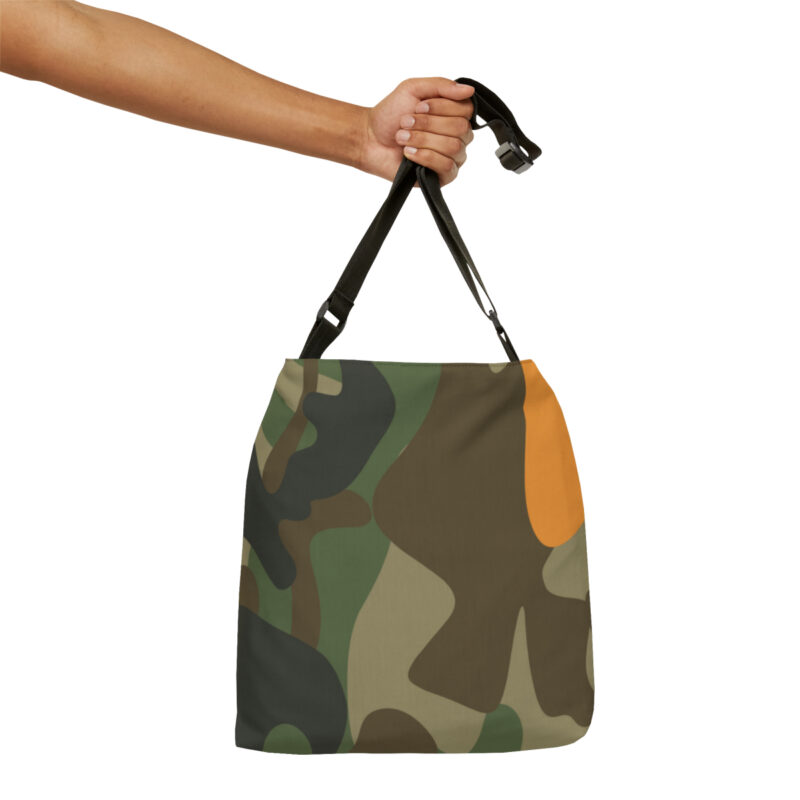 Firebrush Camo Adjustable Tote Bag