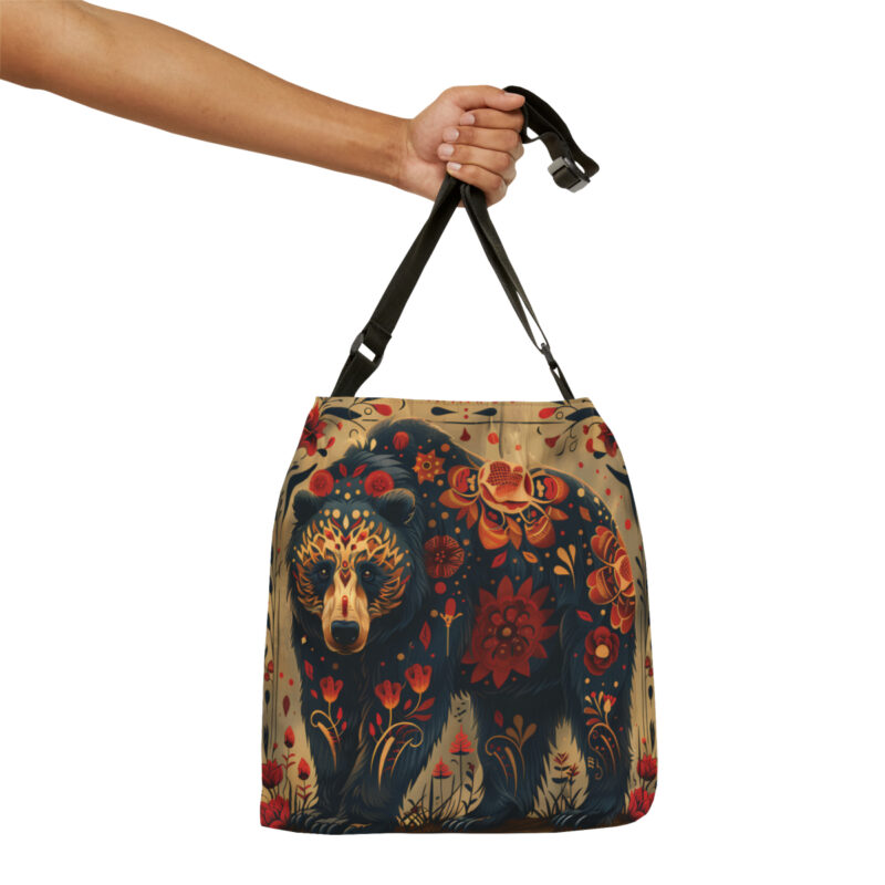 Southwest Bear Adjustable Tote Bag