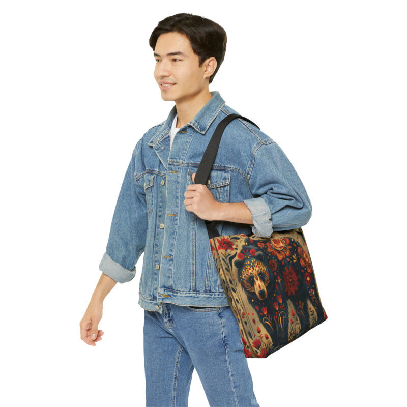 Southwest Bear Adjustable Tote Bag