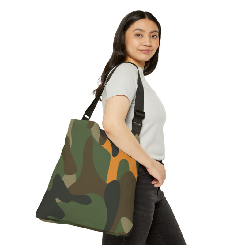 Firebrush Camo Adjustable Tote Bag