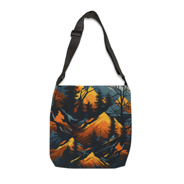 Fall Mountains Adjustable Tote Bag