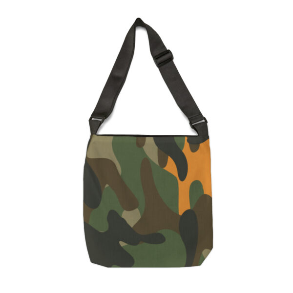 Firebrush Camo Adjustable Tote Bag