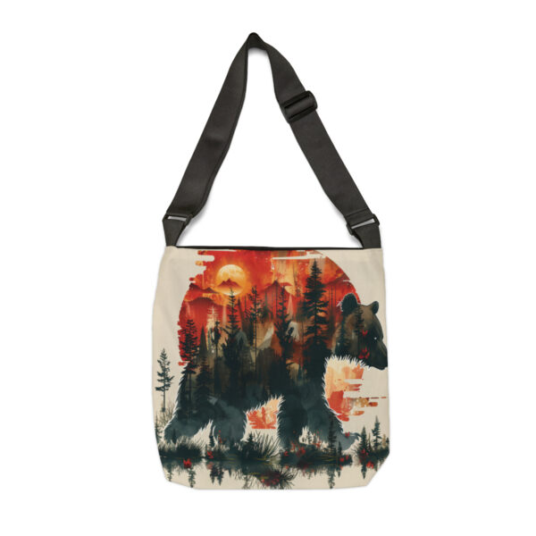 Native Bear Adjustable Tote Bag