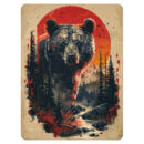 Native Bear Sherpa Blanket