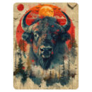 Native Buffalo Sherpa Blanket