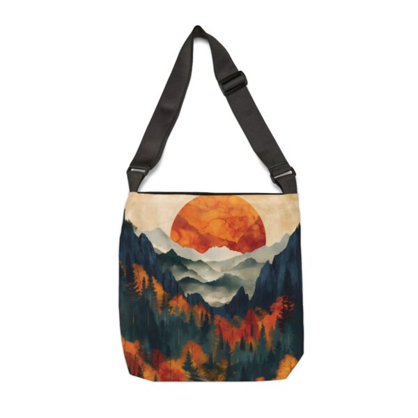 Smokey Mountains Adjustable Tote Bag