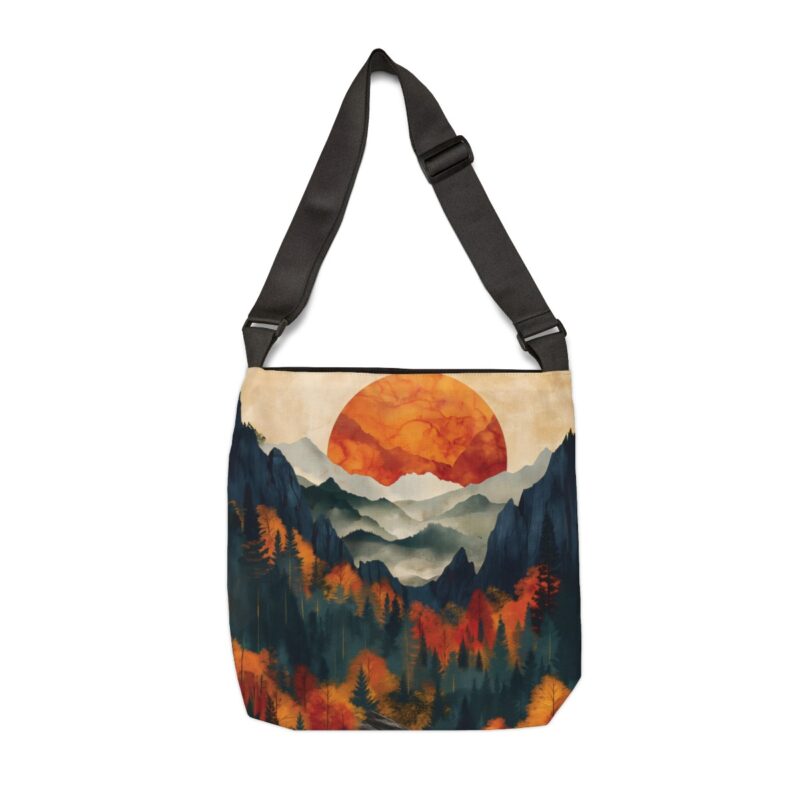 Smokey Mountains Adjustable Tote Bag