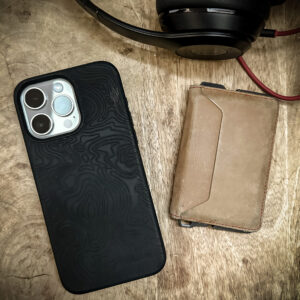 Halo Topo Etched Silicon Phone Case