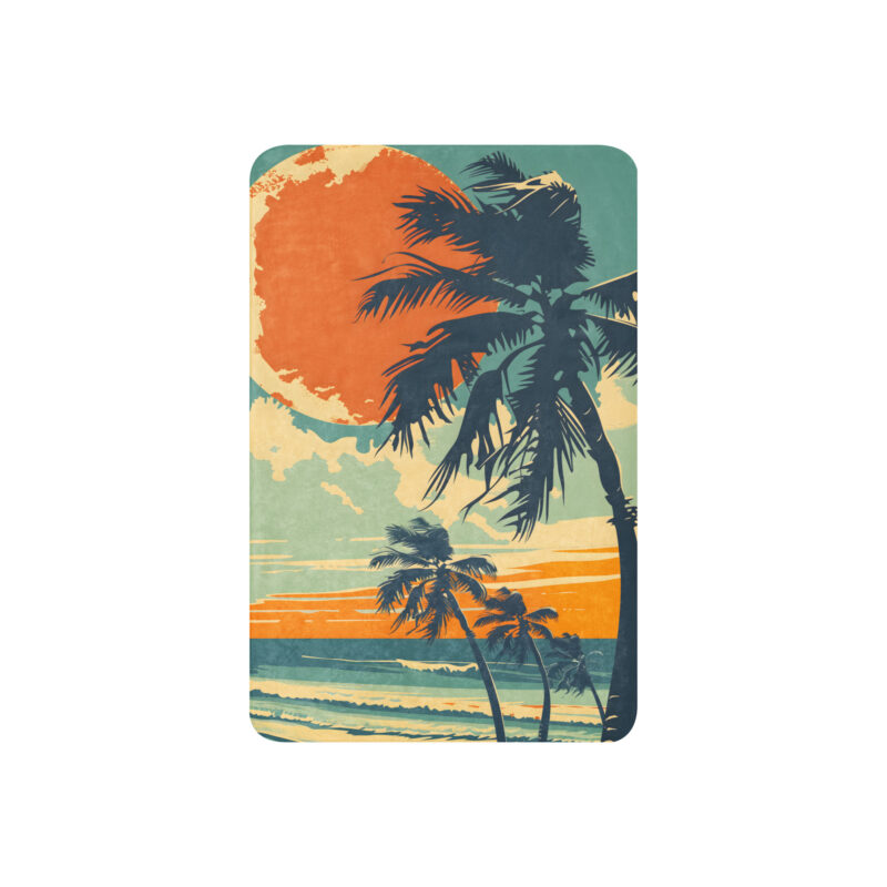 Beach Dreamin' Sherpa Blanket