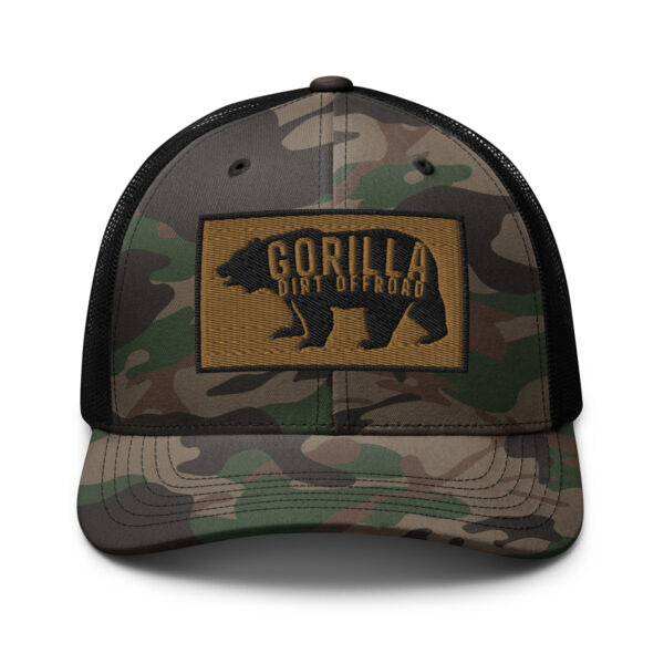 Gorilla Dirt Offroad Camo Trucker Hat