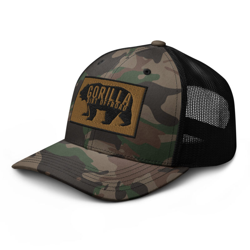 Gorilla Dirt Offroad Camo Trucker Hat