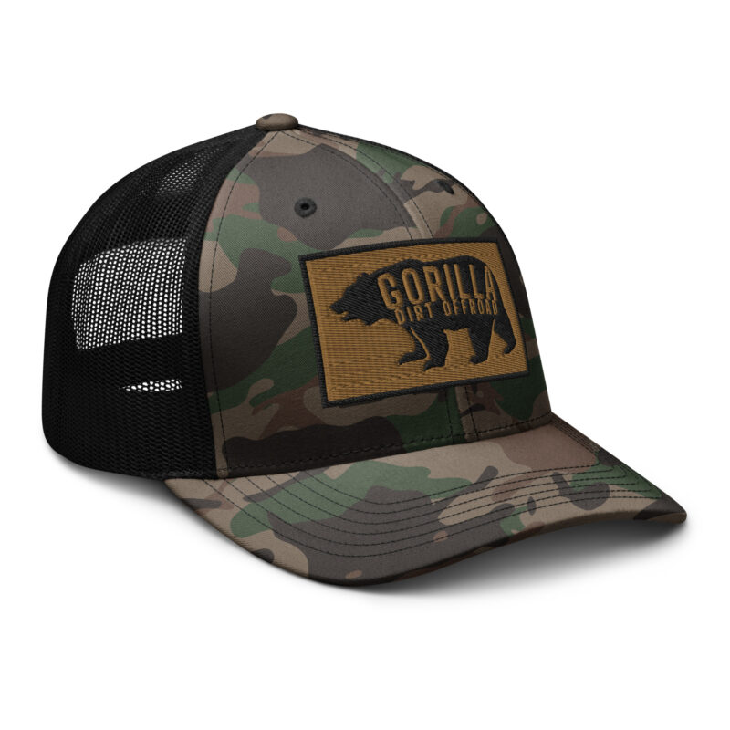Gorilla Dirt Offroad Camo Trucker Hat
