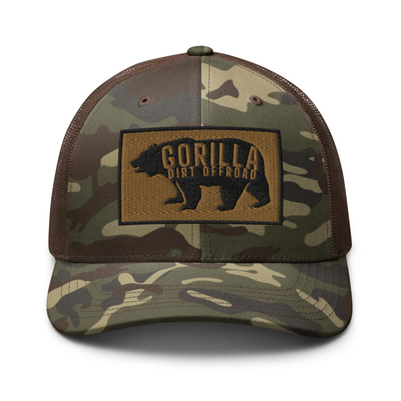 Gorilla Dirt Offroad Camo Trucker Hat