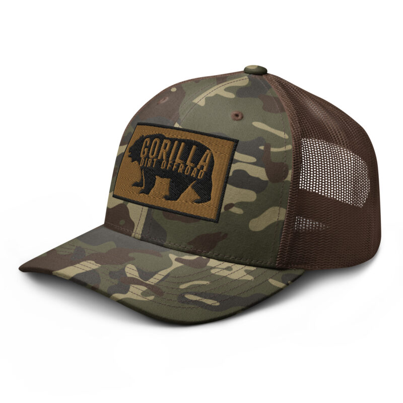 Gorilla Dirt Offroad Camo Trucker Hat