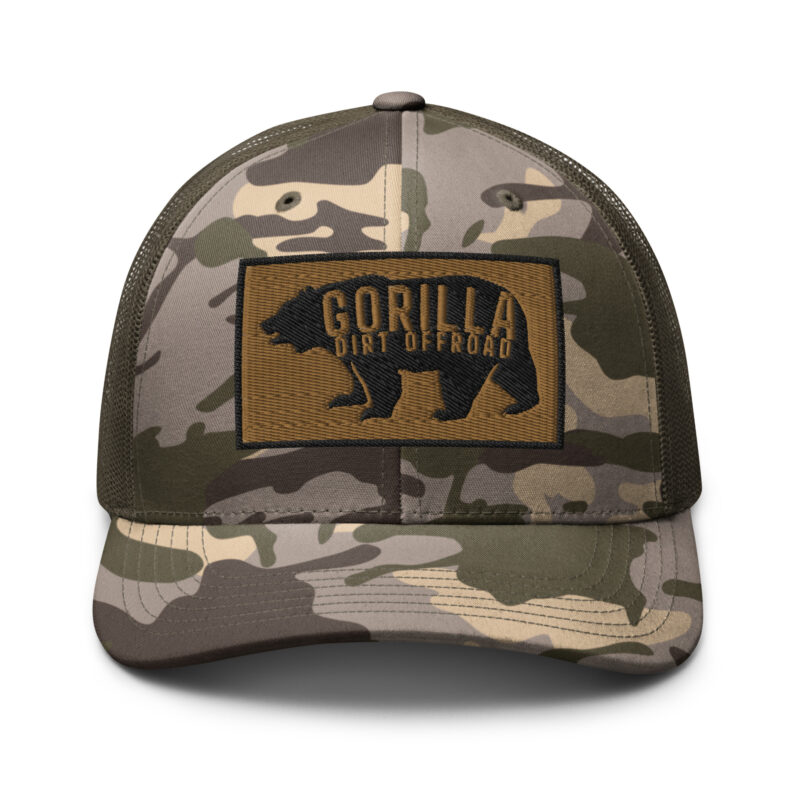 Gorilla Dirt Offroad Camo Trucker Hat