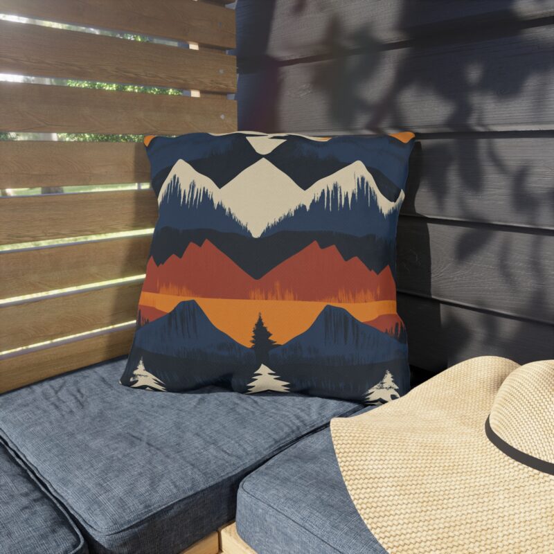 National Park Series - Rocky Mountains Pillow
