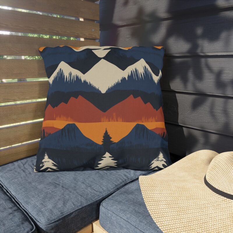 National Park Series - Rocky Mountains Pillow