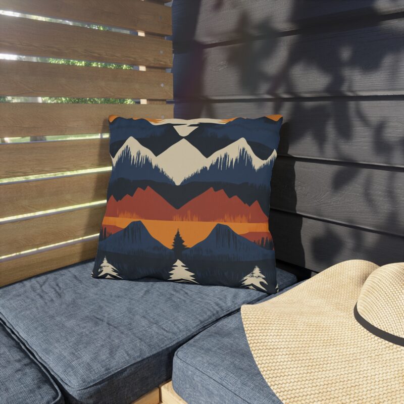 National Park Series - Rocky Mountains Pillow