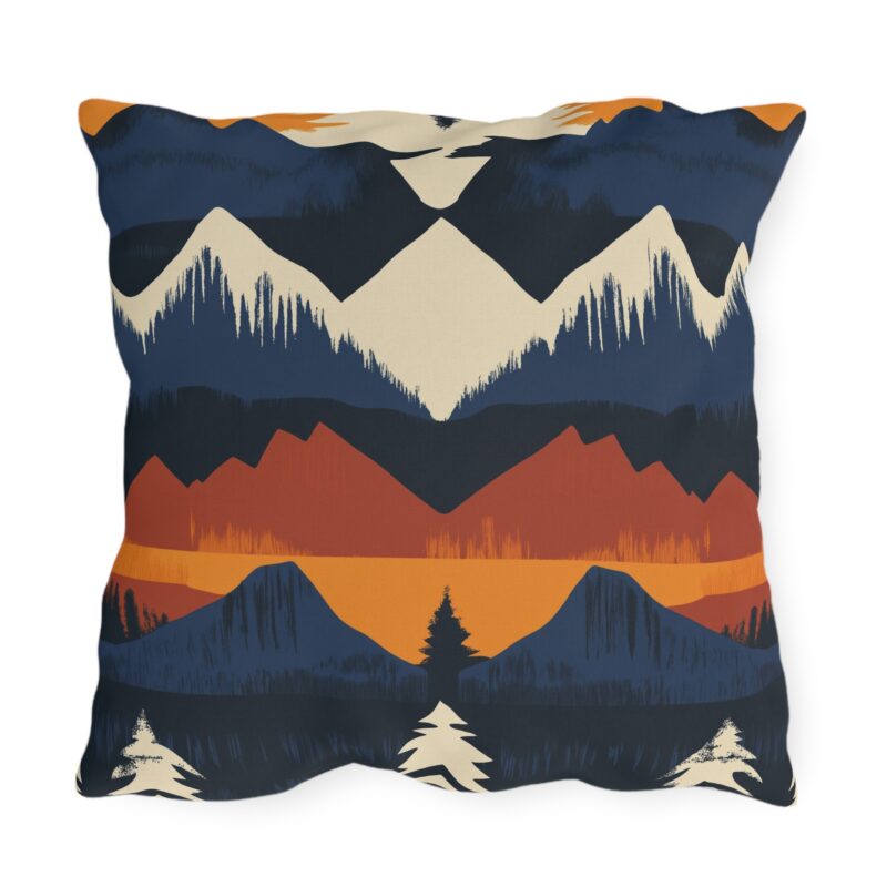 National Park Series - Rocky Mountains Pillow
