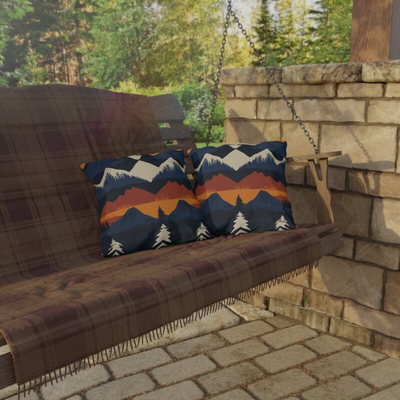 National Park Series - Rocky Mountains Pillow