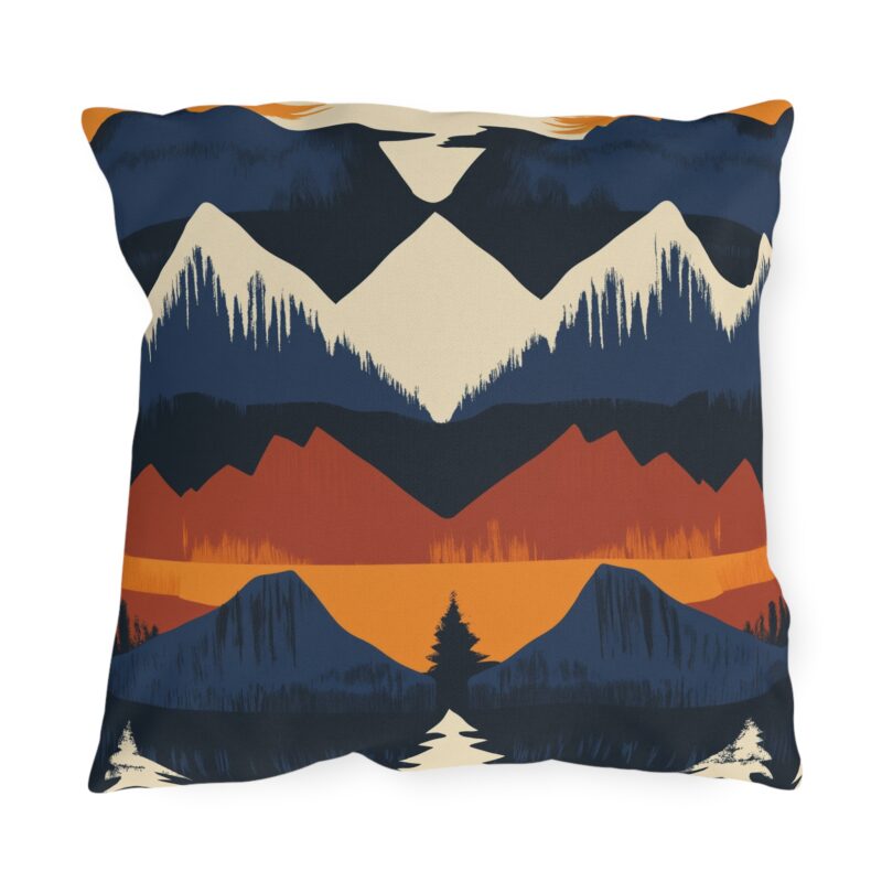 National Park Series - Rocky Mountains Pillow