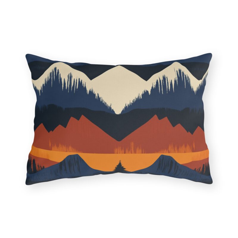 National Park Series - Rocky Mountains Pillow