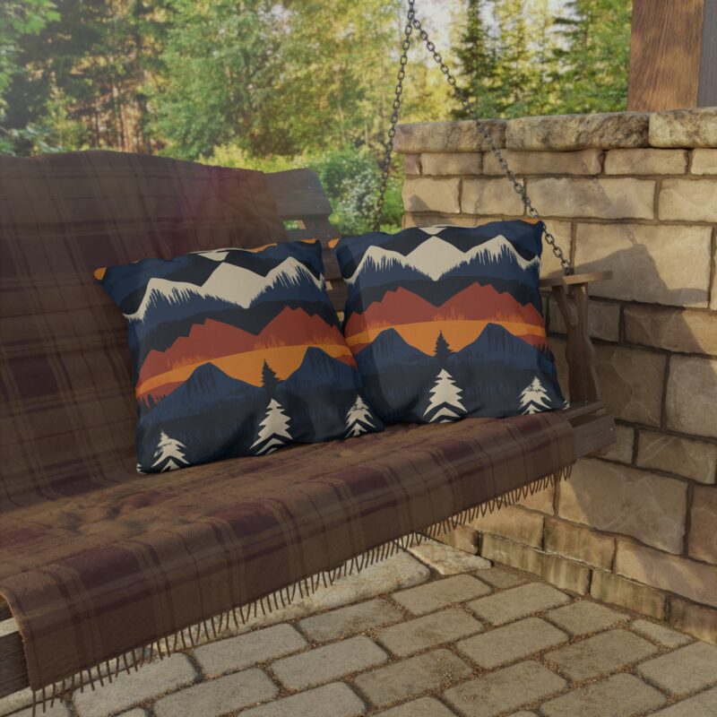 National Park Series - Rocky Mountains Pillow