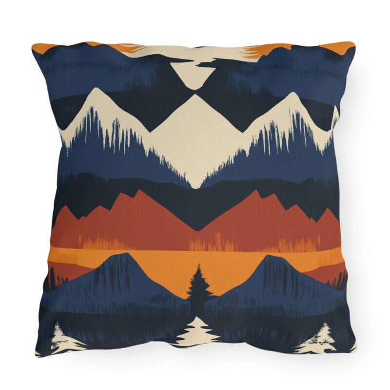 National Park Series - Rocky Mountains Pillow