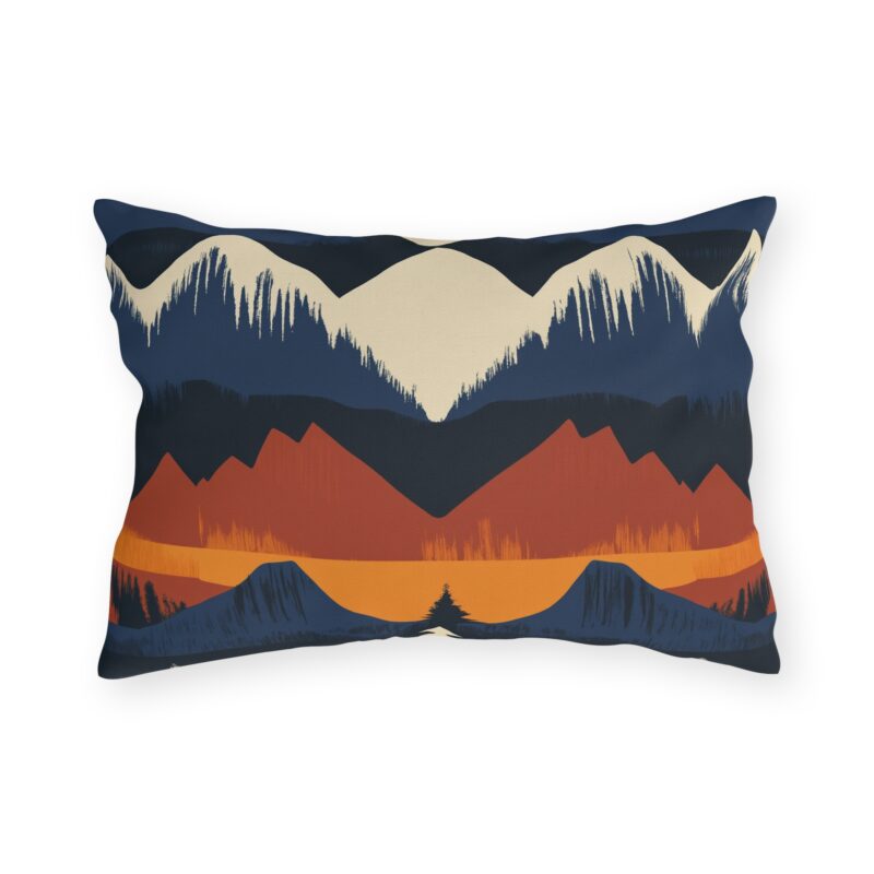 National Park Series - Rocky Mountains Pillow