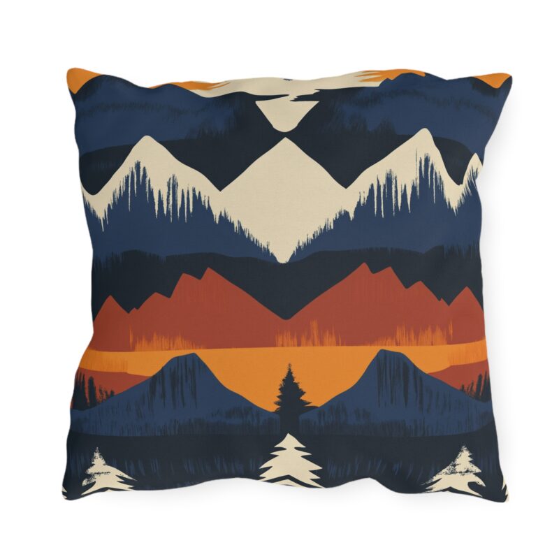 National Park Series - Rocky Mountains Pillow