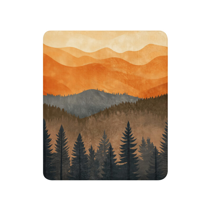 National Park Series - Great Smoky Mountains Sherpa Blanket