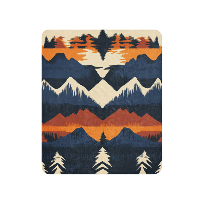 National Park Series - Rocky Mountain Sherpa Blanket