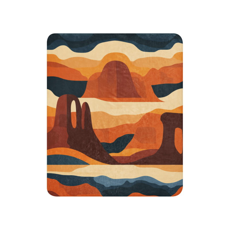 National Park Series - Arches Sherpa Blanket