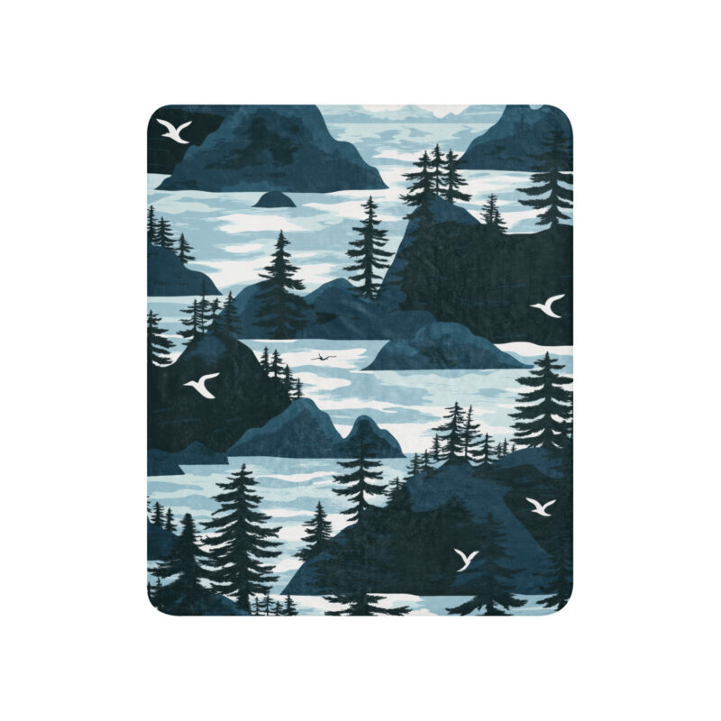 National Park Series - Olympic Sherpa Blanket