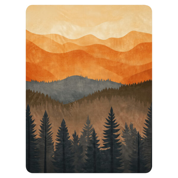 National Park Series - Great Smoky Mountains Sherpa Blanket