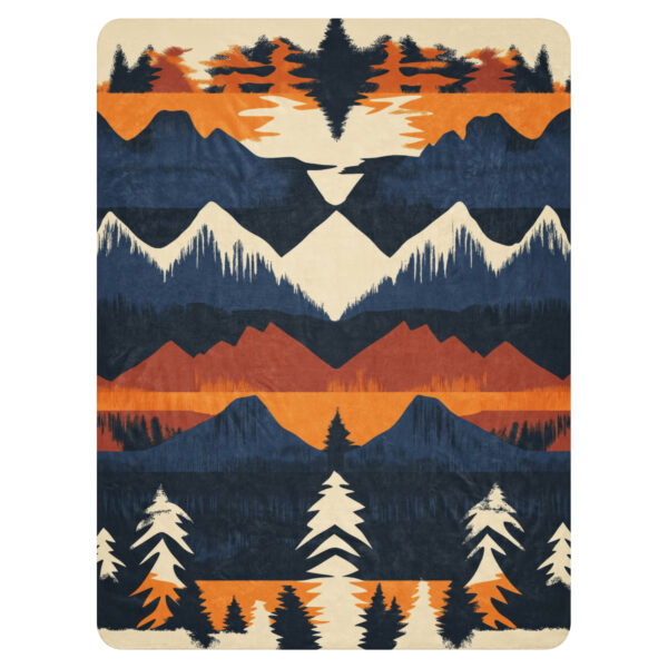 National Park Series - Rocky Mountain Sherpa Blanket